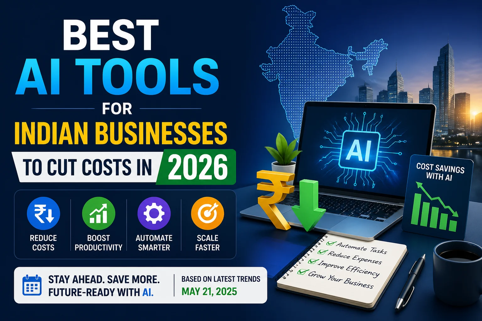 Best AI Tools for Indian Businesses to Cut Costs in 2026
