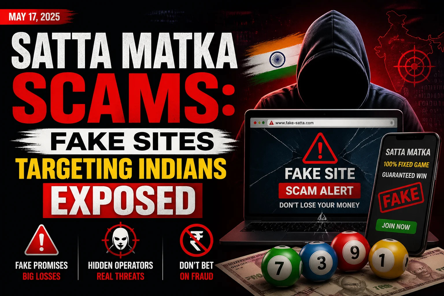 Satta Matka Scams: Fake Sites Targeting Indians Exposed
