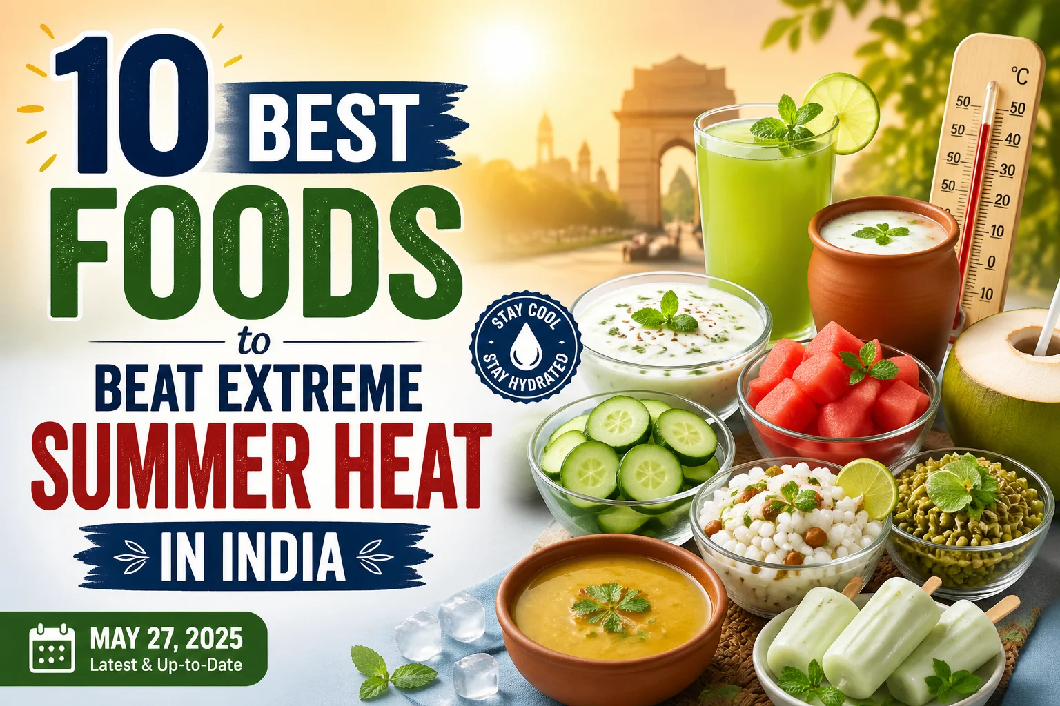 10 Best Foods to Beat Extreme Summer Heat in India