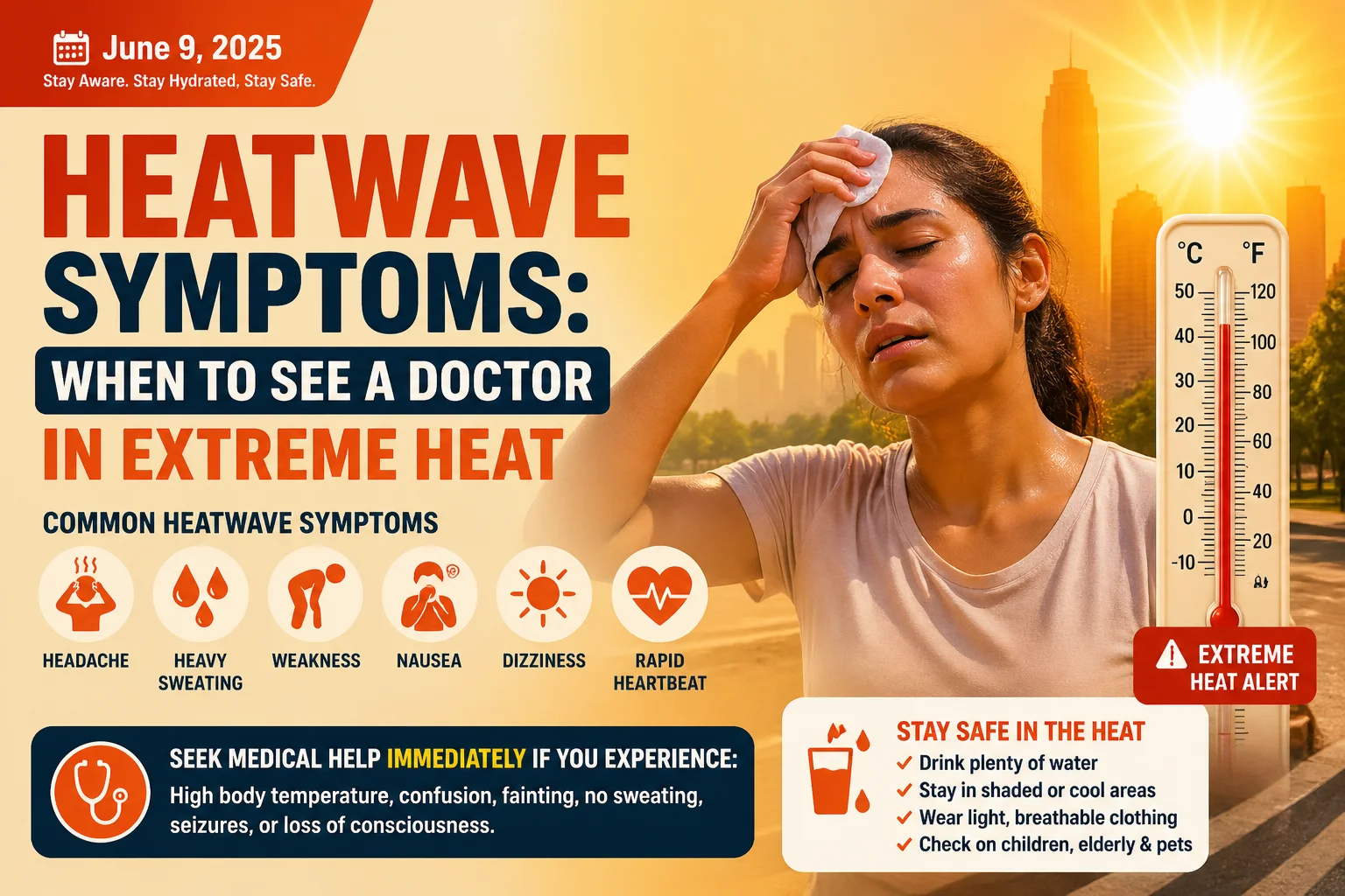 Heatwave Symptoms: When to See a Doctor in Extreme Heat