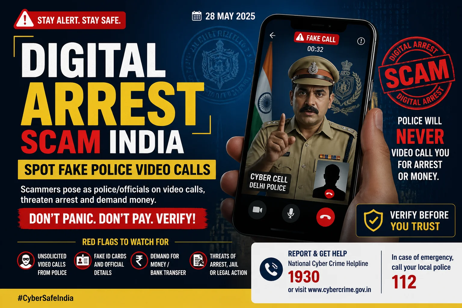 Digital Arrest Scam India: Spot Fake Police Video Calls