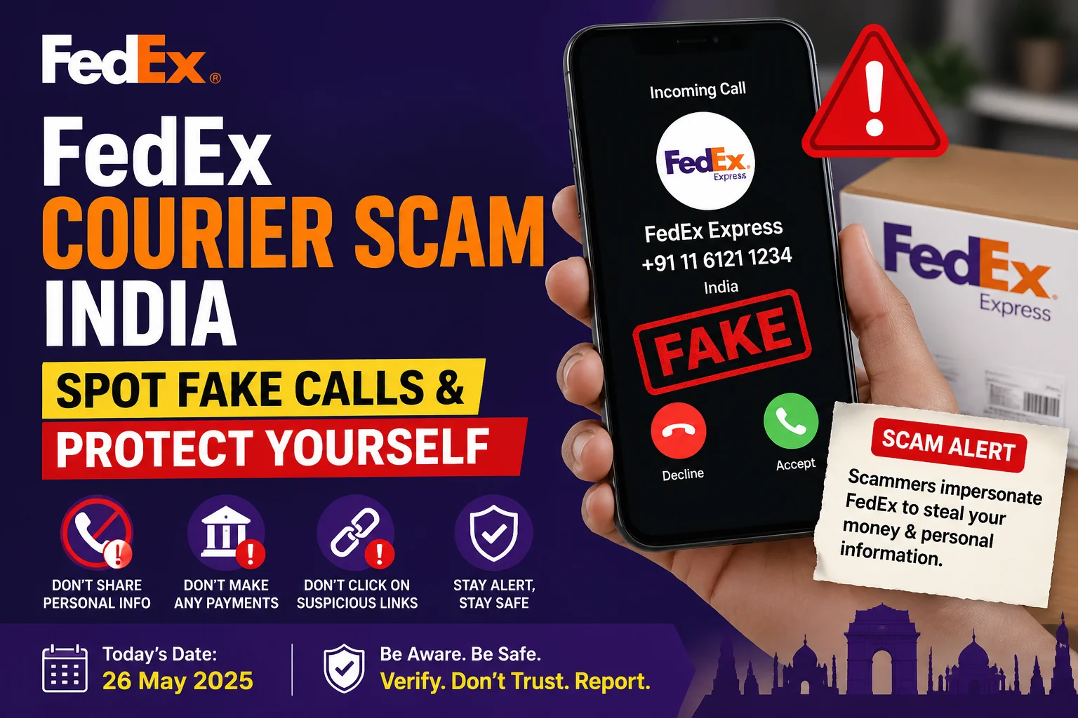 FedEx Courier Scam India: Spot Fake Calls & Protect Yourself